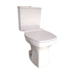 Kit Vaso Sanitário com Caixa Acoplada Taiti Plus 3/6L Branco Mondialle