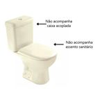 Vaso Sanitário Convencional Saída Vertical Etna Palha Icasa