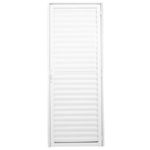 Porta Palheta Alumínio Branco Direito 210x70cm