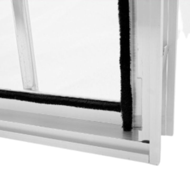 Maxim-ar Vidro Boreal com Grade Alumínio Brilhante 60x60cm