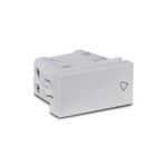 Módulo Pulsador para Campainha 10A/250V Branco Orion