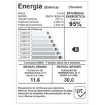 Ducha Banho Nosso 4 Temperaturas Branca 220V 6800W Fame