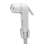 Ducha Higiênica Plástica Cromado com Registro Cromado 1/4V Bognar