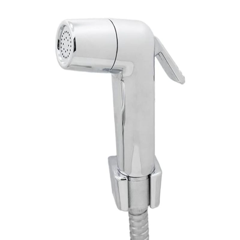 Ducha Higiênica Plástica Cromado com Registro Cromado 1/4V Bognar