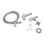 Ducha Higiênica Plástica Cromado com Registro Cromado 1/4V Bognar