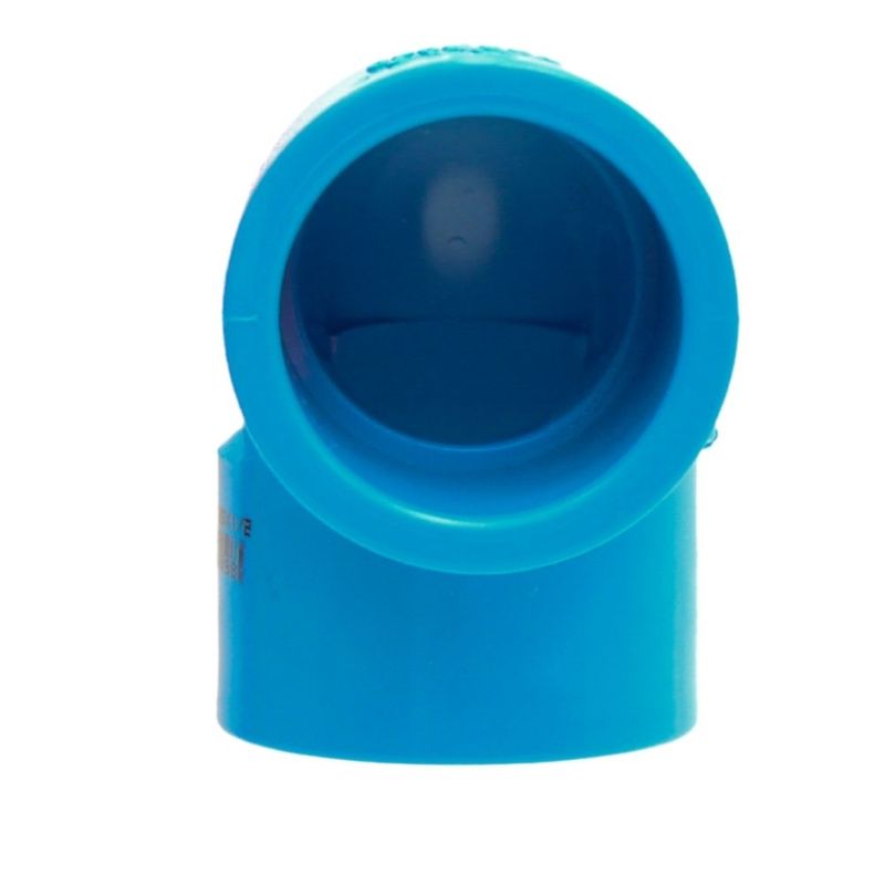 Joelho 90 Soldável com Bucha de Latão Azul PVC 25mm x 1/2" Fortlev