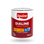 Esmalte Premium Base Água Alto Brilho Dialine Cinza Médio 750ml