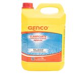 Clarificante e Auxiliar de Filtração Frasco 5L Genfloc Piscina Genco