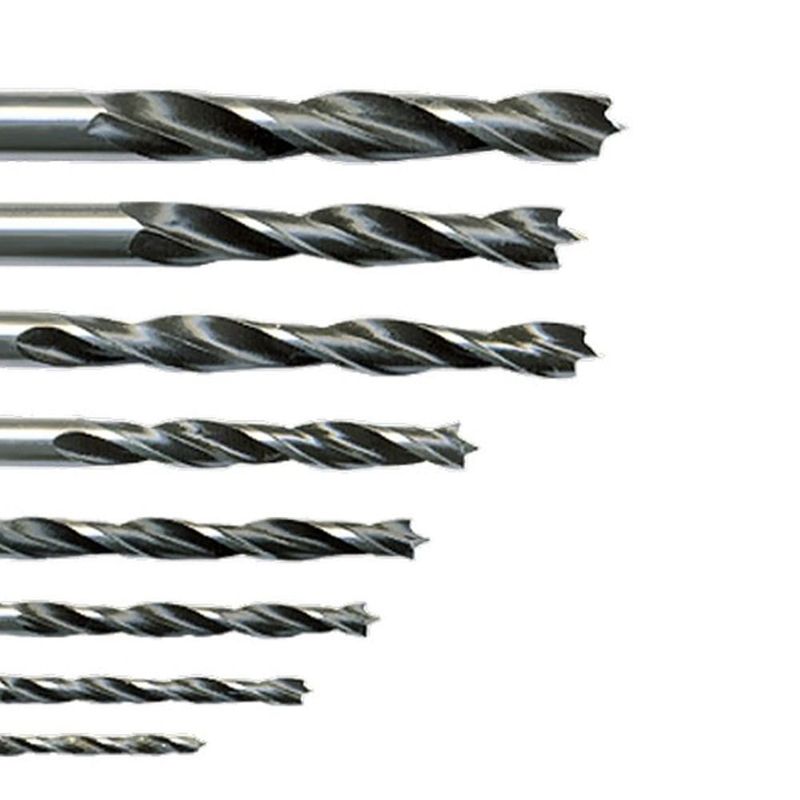 Jogo de Brocas 3 Pontas Madeira 3 a 10mm