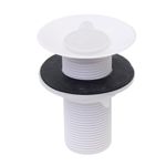 Válvula Branca para Lavatório com Tampa 1(7/8)" Astra