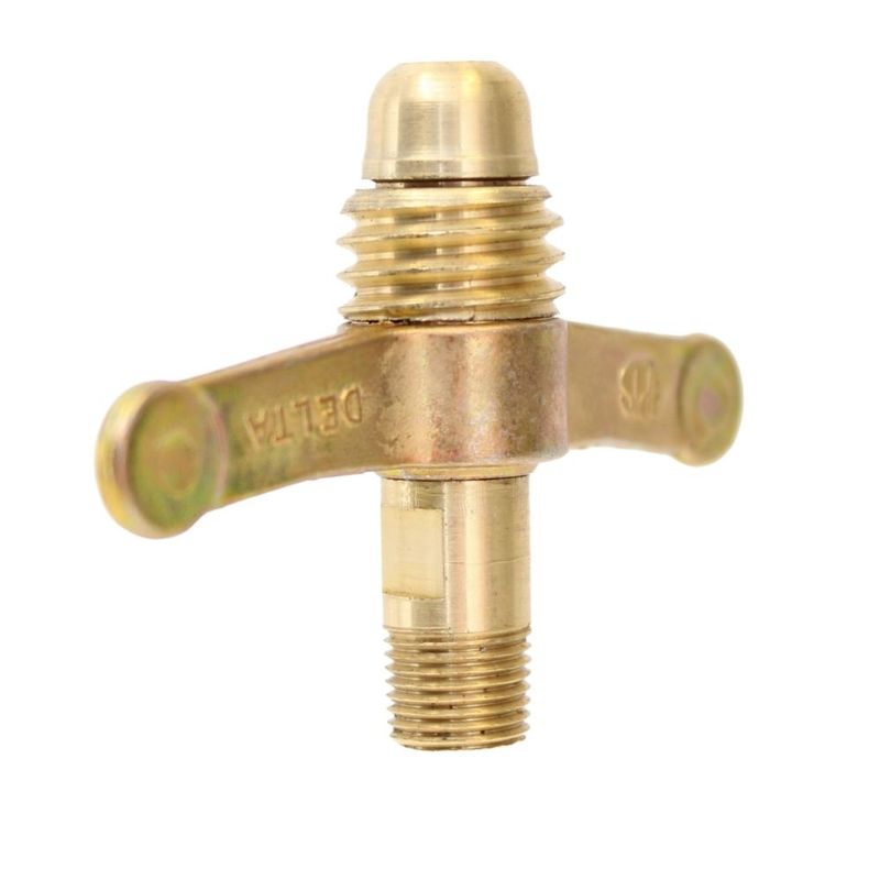 Niple Borboleta Gás Botijão Latão UNC 5/8 x 1/8" NPT