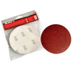 Disco de Lixa com Velcro 4.1/2" 115mm Grão 40 com 10 Peças MTX