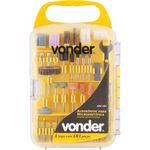 Jogo de Acessórios p/ Micro Retífica 181 pçs ARV181 Vonder