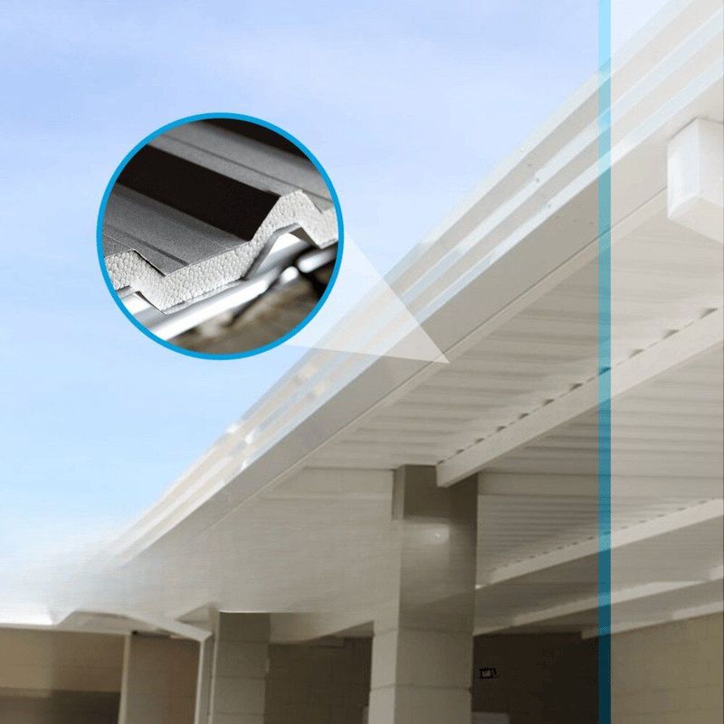 Núcleo EPS para Telha Termoacústica TR40 1000x980x30mm Eme EPS