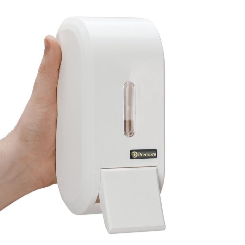 Dispenser para Sabonete Espuma 400ml Urban Branco com Reservatório