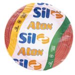 Cabo Flexível Atox 4mm² 750V Vermelho Sil 100 Metros