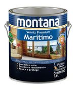Verniz Premium Sintético Brilhante Marítimo Natural 3,6L Montana