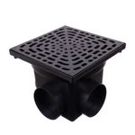 Caixa Coletora de Água Pluvial Polipropileno Preto 4,5L Taf
