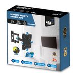 Suporte para TV Articulável de Parede 15"a 58" FULL20_PRO Preto