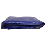 Lona Plástica de Polietileno 180gr 200 Micras 7x6m 42m² Azul