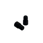 Suporte de Prateleira Macho 6x8mm Preto 20 Peças