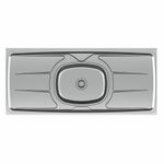 Pia para Cozinha Aço Inox Plus 120x53cm com Cuba Central