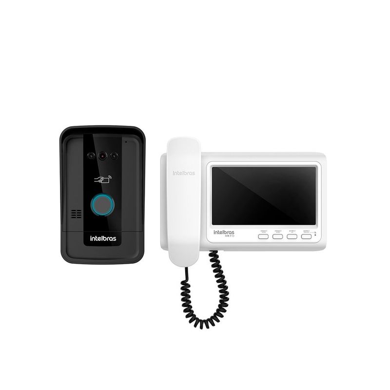 Vídeo Porteiro com Monofone com Tela 7" e Acesso via Tag IVR7 ID