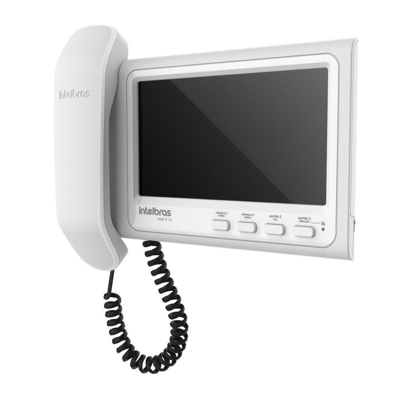 Vídeo Porteiro com Monofone com Tela 7" e Acesso via Tag IVR7 ID