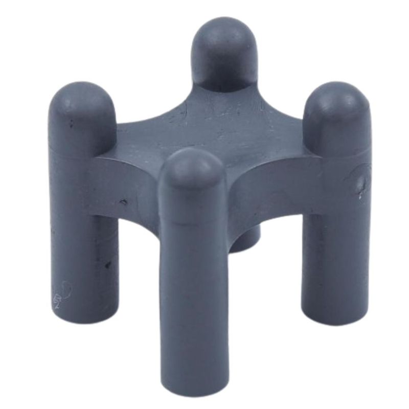 Espaçador Cadeirinha 15/25 Preto Pacote com 50 Unidades Construmarcas