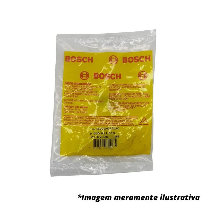 Escova de Carvão GWS850 e GEX125 Bosch