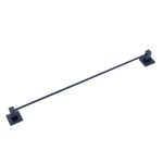 Kit Acessórios para Fixar Inox Quadra com 5 peças Preto Fosco