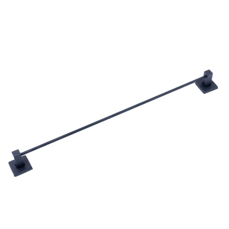 Kit Acessórios para Fixar Inox Quadra com 5 peças Preto Fosco