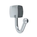 Cabide Unitário Florença Cromado Valeplast