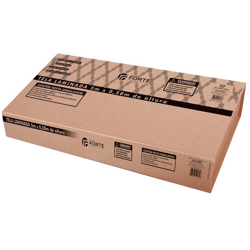 Kit Cerca Tela Laminada para Muros 50x50cm Calhaforte