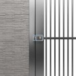 Fechadura Interna Elétrica de Sobrepor FX1500 12v Cinza