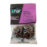 Parafuso União Haste 29,5mm Marrom 10 Peças