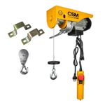 Guincho Elétrico 100-200kg 550W 12m Cabo de Aço TEC GT100/200 127V CSM