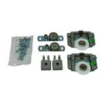 Sistema de Correr Duplo de Sobrepor para 01 Porta SD631 Até 60Kg