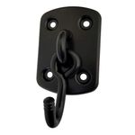 Gancho para Rede até 150Kg Aço Preto