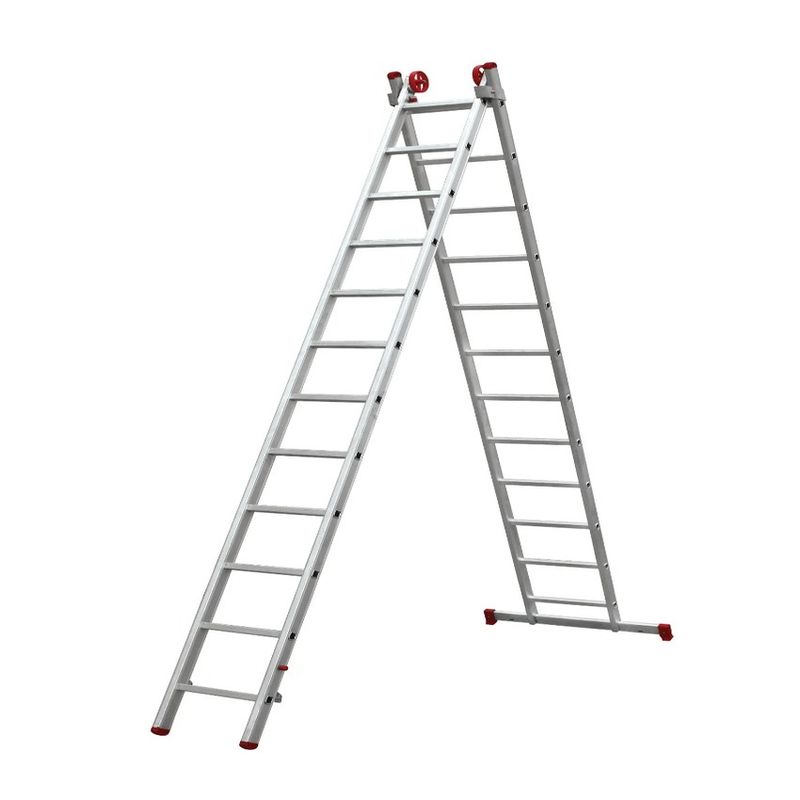 Escada Extensíva Alumínio 12X2 Botafogo