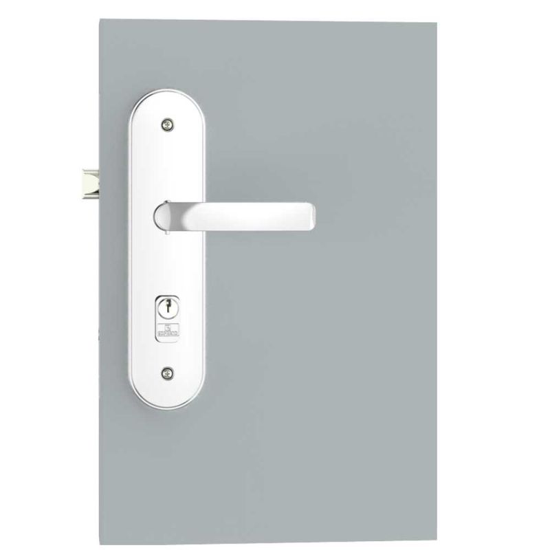Fechadura Externa Pali Reta ESP43 40mm Cromada