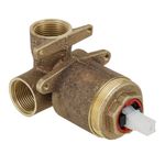 Base Monocomando para Chuveiro Baixa e Alta Pressão Bruto 3/4"