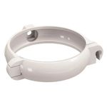 Abraçadeira PVC Classic Branco 10x10cm Odem