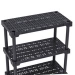 Estante Ecológica 05 Prateleiras 167x82x42cm Preta