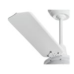 Ventilador de Teto Lumi Branco 1 Lâmpada Controle Parede 220V