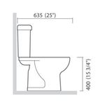 Kit Vaso Sanitário com Caixa Acoplada Etna 3/6L Preto Icasa