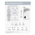 Aquecedor de Água a Gás GN 27L E27 FEH Digital Bivolt Rinnai