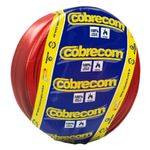 Cabo Flexível 1,5mm² 750V Vermelho Cobrecom 100 Metros