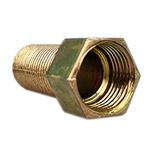 Prolongador Longo Macho Fêmea Roscável Zamac 1/2" Garden