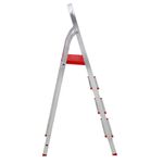 Escada Multiuso de Alumínio 4 Degraus 1,39m até 120Kg